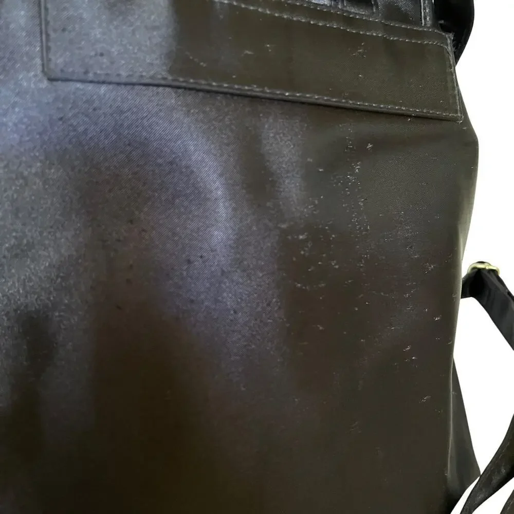 Ralph Lauren Polo Sport Vintage Navy Blue Satin Mini Backpack